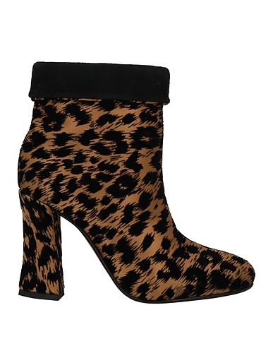SGN GIANCARLO PAOLI Ankle boot Camel Textile fibers