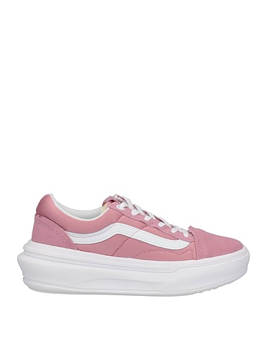 VANS Sneakers Antique rose Leather, Textile fibers