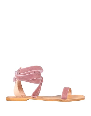 GIA COUTURE ★ DOUUOD KIDS Sandali Rosa antico Altre Fibre, Pelle