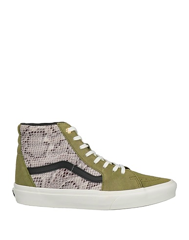 VANS Sneakers Military green Leather
