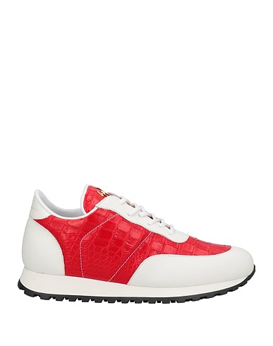 GIUSEPPE ZANOTTI Sneakers Rosso Pelle