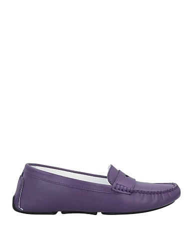 BOEMOS Loafers Purple Soft Leather