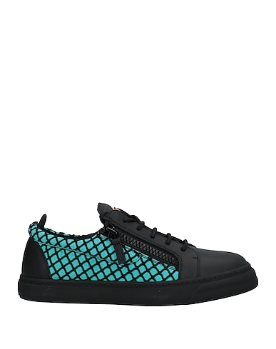 GIUSEPPE ZANOTTI Sneakers Turquoise Soft Leather
