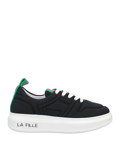 LA FILLE des FLEURS Sneakers Nero Fibre tessili