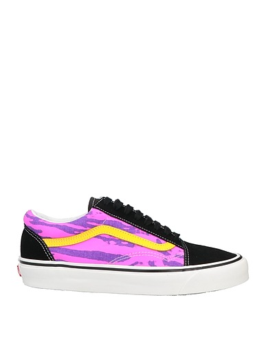 VANS Sneakers Fuchsia Leather, Textile fibers