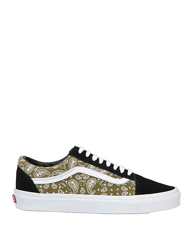 VANS Sneakers Military green Leather