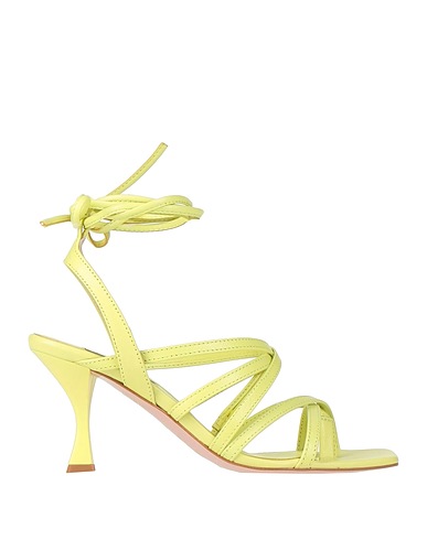 LIU •JO Infradito Giallo Pelle