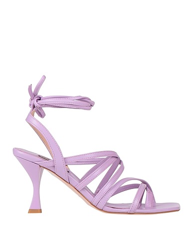 LIU •JO Flip flops Mauve Soft Leather