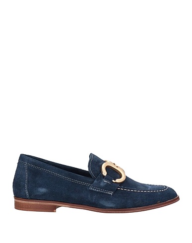 STELE Loafers Slate blue Soft Leather
