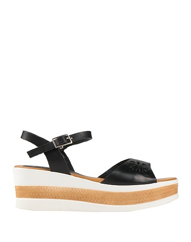 STELE Sandals Black Soft Leather