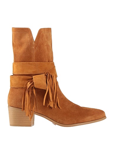 STELE Ankle boot Camel Soft Leather