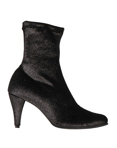 LE BABE Ankle boot Black Textile fibers