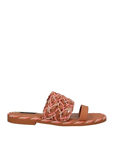 LIU •JO Sandals Brown Textile fibres