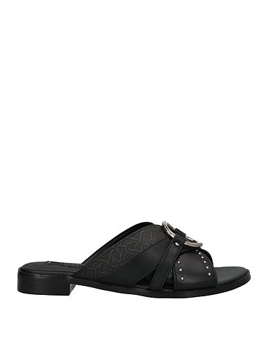 LIU •JO Sandals Black Calfskin