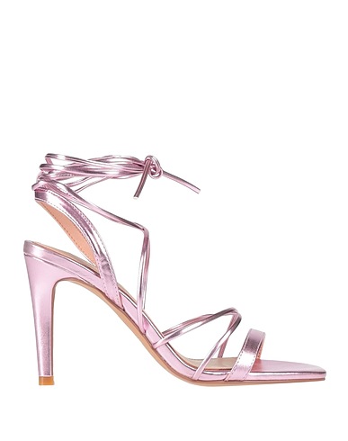 EXE' Sandals Lilac Textile fibers