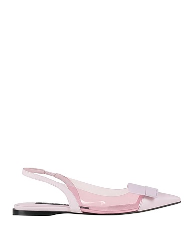 SERGIO ROSSI Footwear Lilac Leather, PVC - Polyvinyl chloride