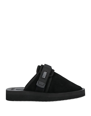 SUICOKE Mules and clogs Black Cow leather