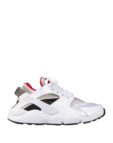 NIKE スニーカー W NIKE AIR HUARACHE ホワイト 革 / 紡績繊維