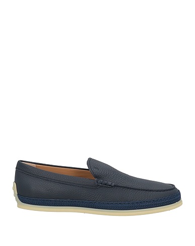 TOD'S Loafers BLU NAVY Leather