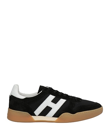 HOGAN Sneakers Black Textile fibres, Leather