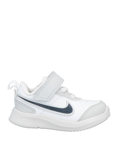 NIKE Sneakers Grigio chiaro Pelle, Fibre tessili