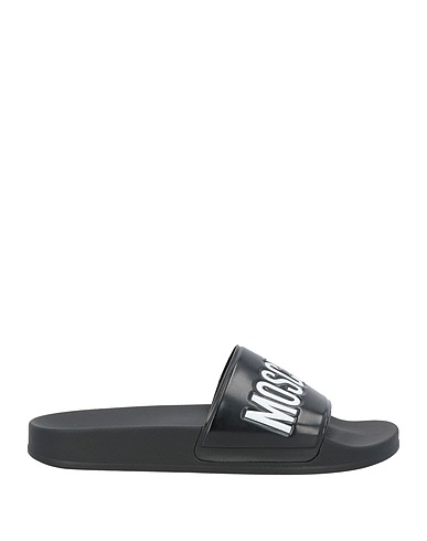 MOSCHINO Sandals COUTURE Black PVC - Polyvinyl chloride