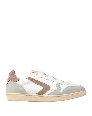 VALSPORT Sneakers SUPER SUEDE
 White Soft Leather, Textile fibers