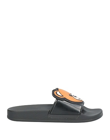 MOSCHINO Sandals Black Other Fibres