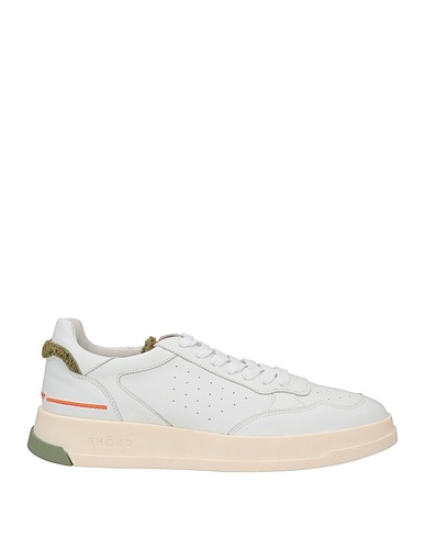 GHŌUD Venice Sneakers White Soft Leather, Textile fibres