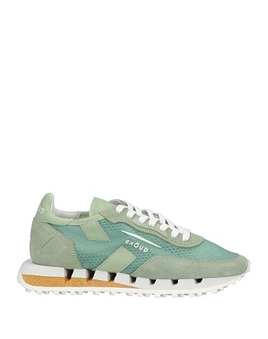 GHŌUD Venice Sneakers Sage green Leather, Textile fibres