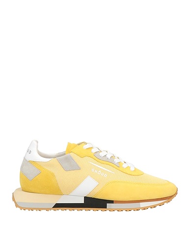 GHŌUD Venice FOOTWEAR Yellow Leather, Textile fibres