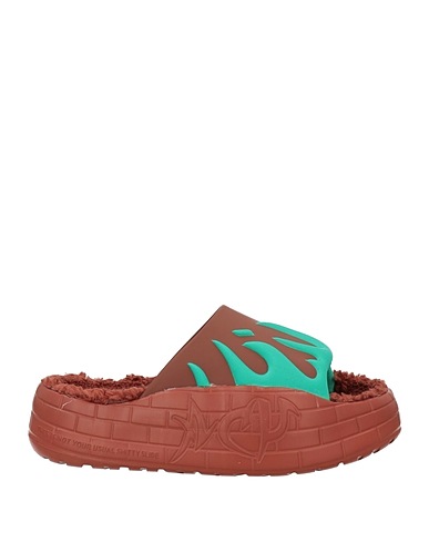 ACUPUNCTURE Sandals Brown Textile fibres, Thermoplastic polyurethane