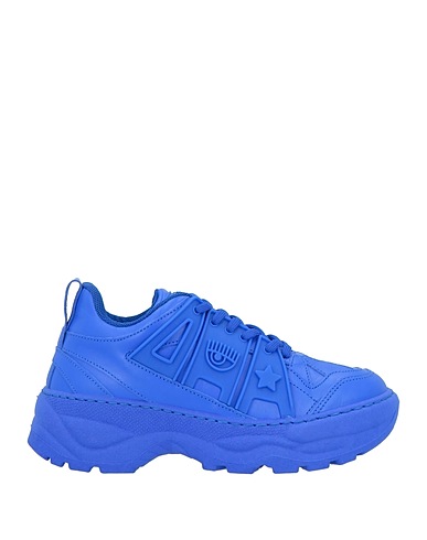 CHIARA FERRAGNI Sneakers Bleu électrique Cuir