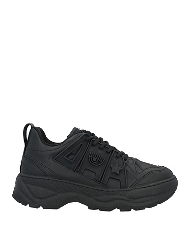 CHIARA FERRAGNI Sneakers Black Leather