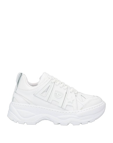 CHIARA FERRAGNI Sneakers White Leather