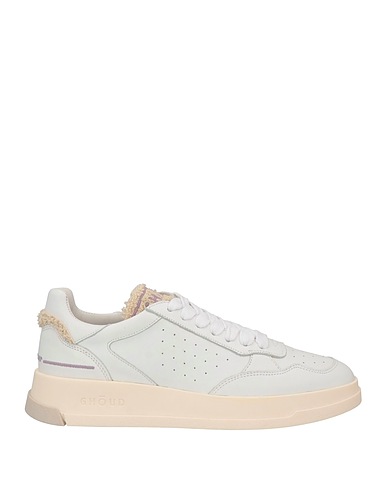 GHŌUD Venice Sneakers White Soft Leather, Textile fibres