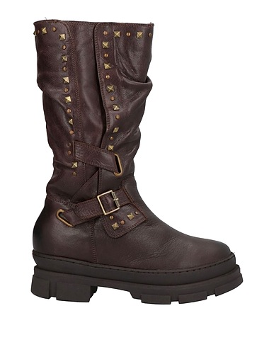 PREGUNTA Boots Dark brown Soft Leather