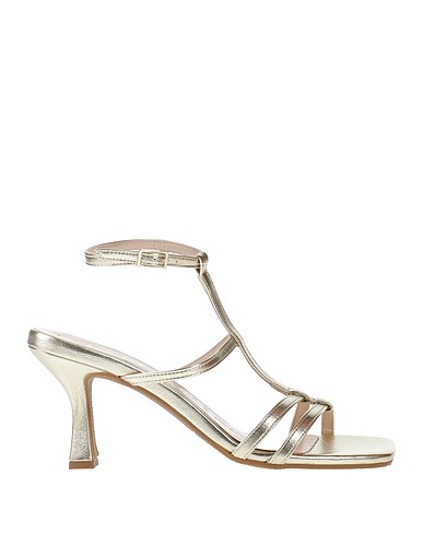 LORENZO MARI Sandals Platinum Soft Leather