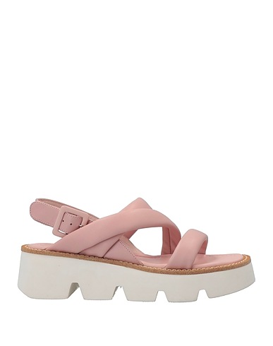 EMANUÉLLE VEE Sandals Pink Soft Leather