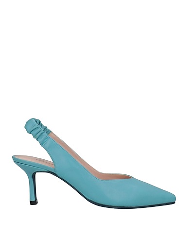 DANIELE ANCARANI Court Pastel blue Soft Leather
