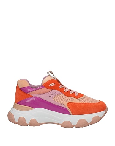 HOGAN Sneakers Blush Soft Leather, Textile fibres