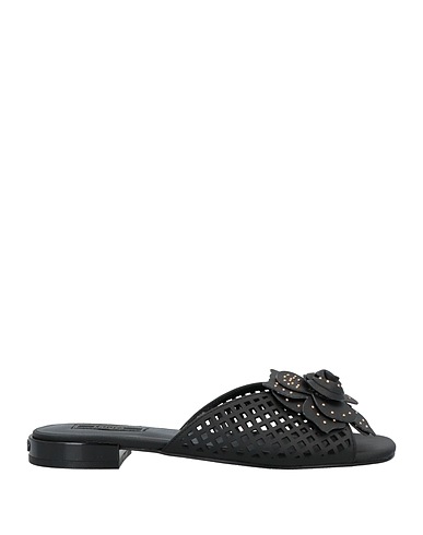 LIU •JO Sandals Black Textile fibers