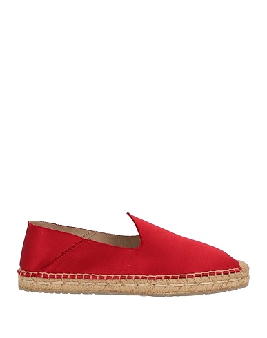 PEDRO GARCÍA Espadrilles Red Textile fibers