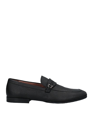 FERRAGAMO Loafers Black Deerskin
