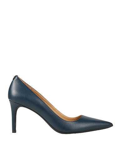 MICHAEL MICHAEL KORS Court Midnight blue 100% Cow leather