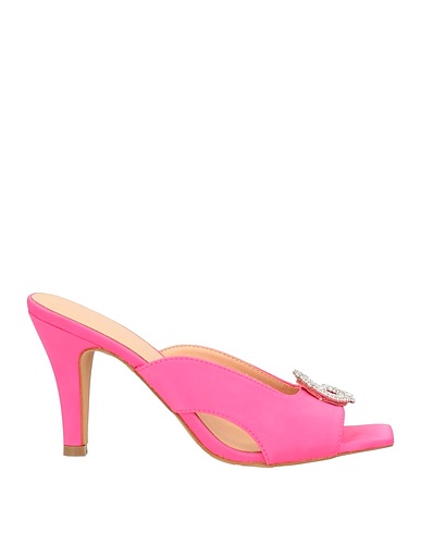 GAëLLE Paris Sandals Fuchsia Textile fibres