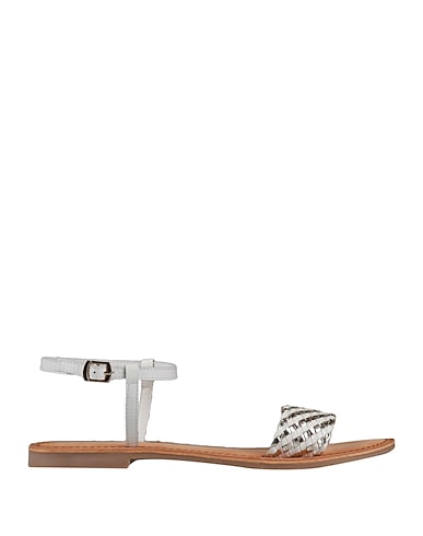 CRISTIN Sandals White Soft Leather