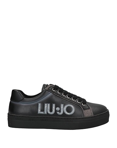 LIU •JO Sneakers Black Soft Leather