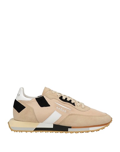 GHŌUD Venice Sneakers Beige Soft Leather, Textile fibres