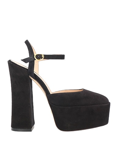 STUART WEITZMAN Pump Black Leather